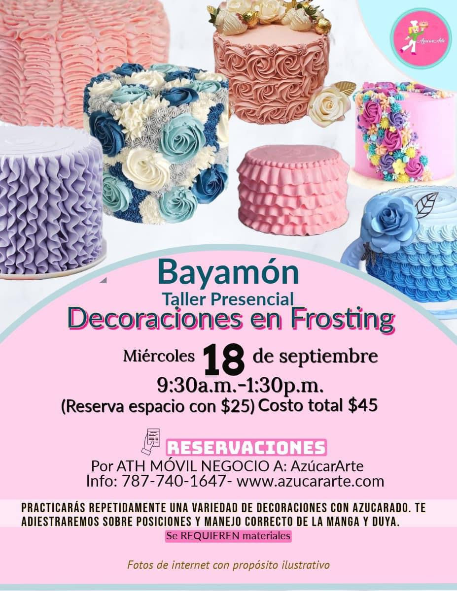 Taller: Decoraciones en Frosting