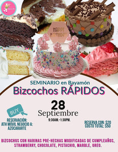 Taller: Bizcochos Rapidos