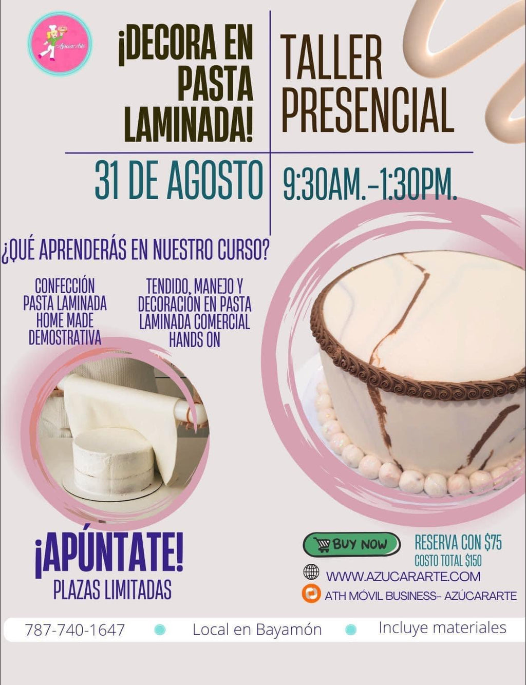 Taller: Decora en Pasta Laminada