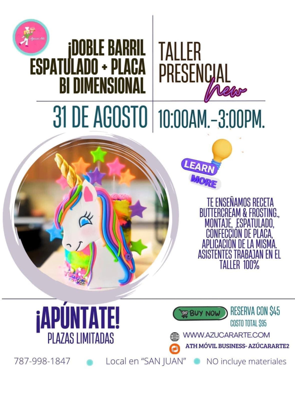 Taller: Doble Barril Espatulado