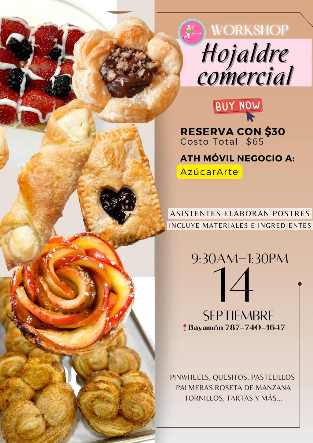 Taller: Hojaldre Comercial