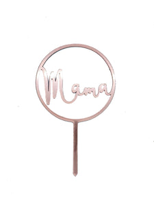 Mama Cake Topper (2 Colors)