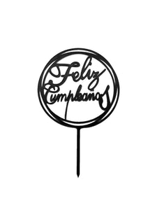 Feliz Cumpleaños Cake Topper (2 Colors)