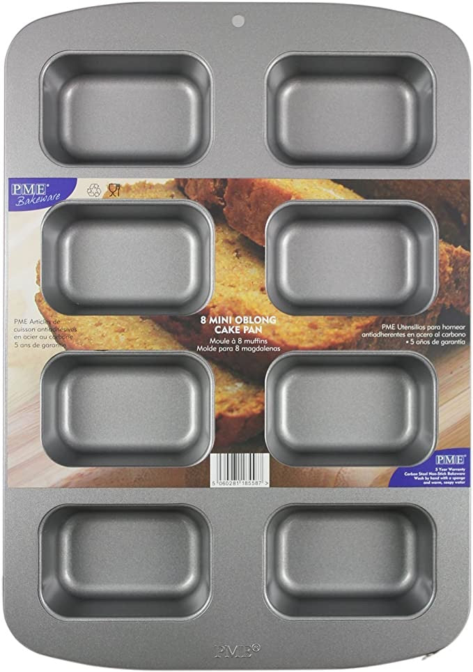 PME 8 Mini Oblong Cake Pan