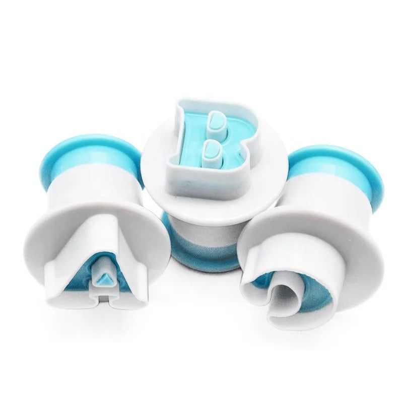 Push Easy Mini Uppercase Alphabet Cutters