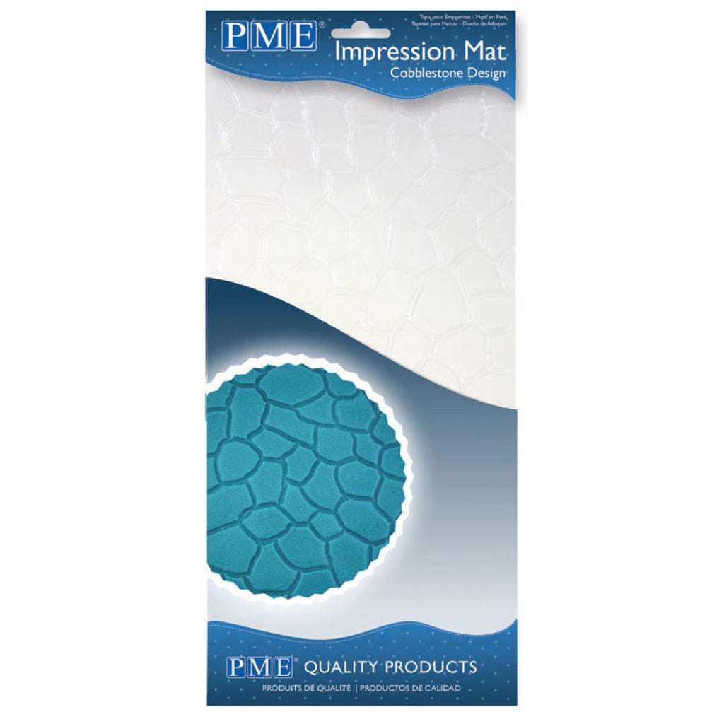 PME Impression Mat Cobblestone Design